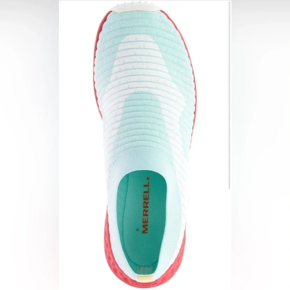 Merrell Women's Range Slide AC+ Sneaker, Bleached Aqua, 9M US